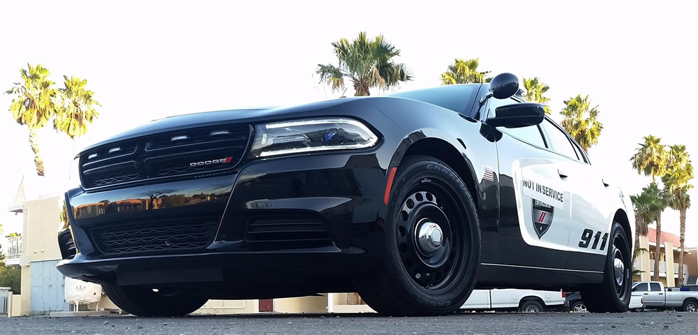 Two BFGoodrich tire lines extended for police vehicles Two BFGoodrich tire lines extended for police vehicles