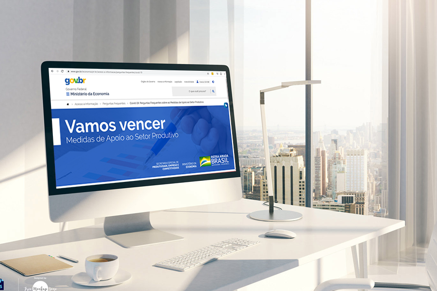 Governo Federal tem site com medidas de apoio ao setor produtivo #utilidadepública